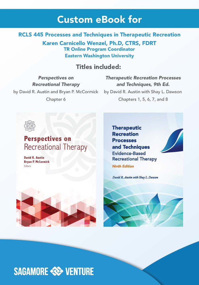 RCLS 445 Processes and Techniques in Therapeutic Recreation – Sagamore ...